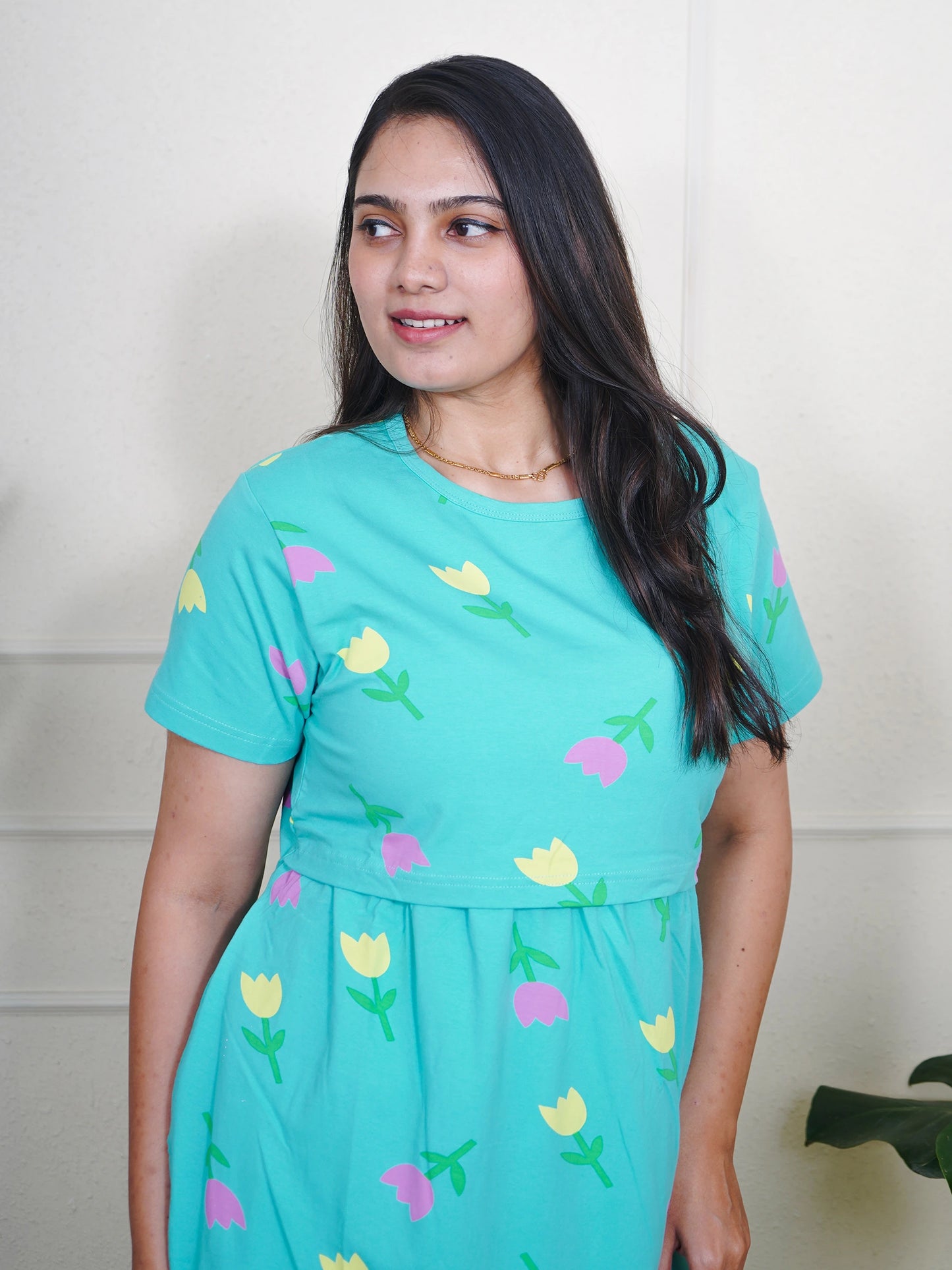 Blue Tulip Full Length