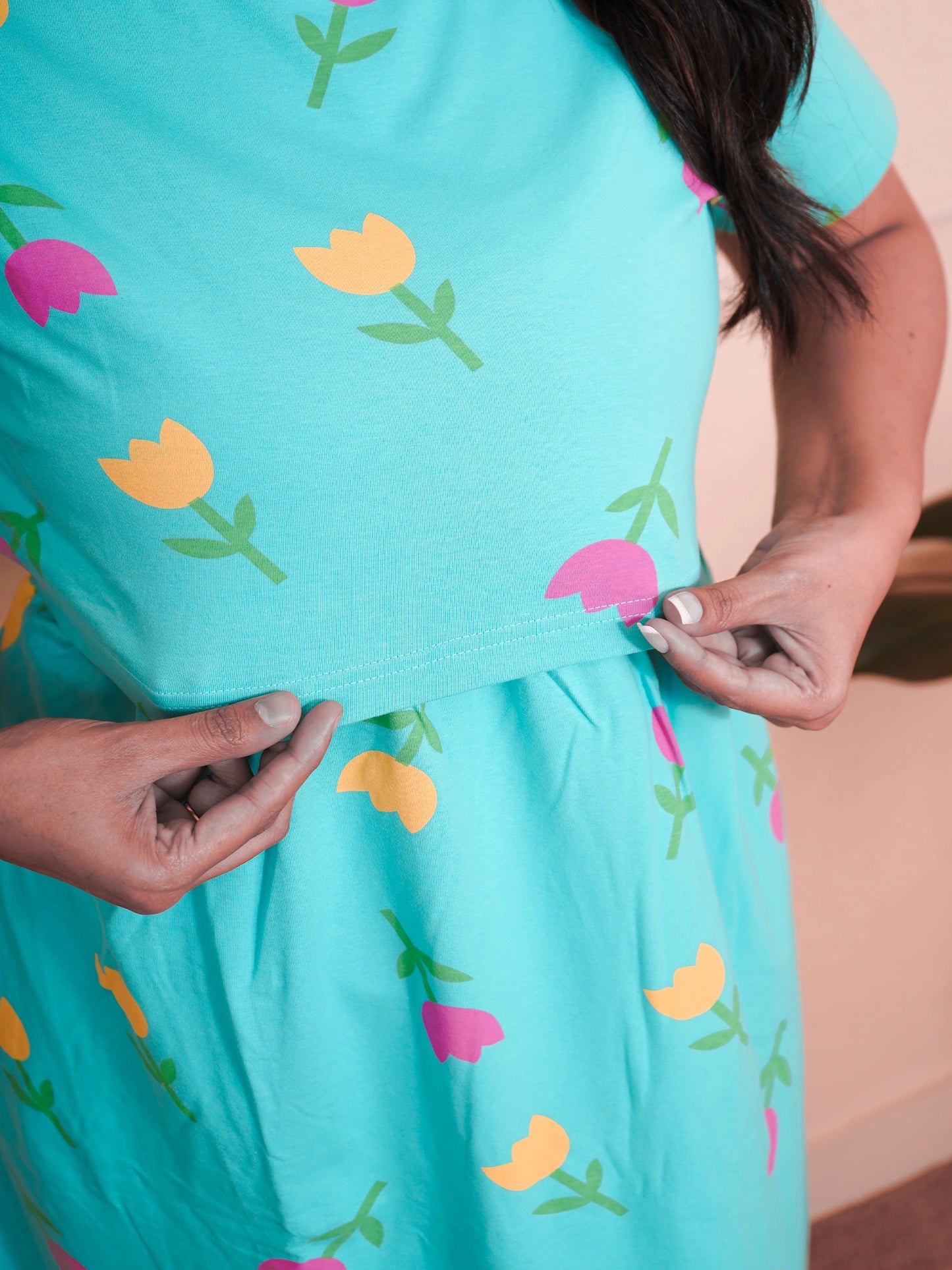 Blue Tulip Full Length