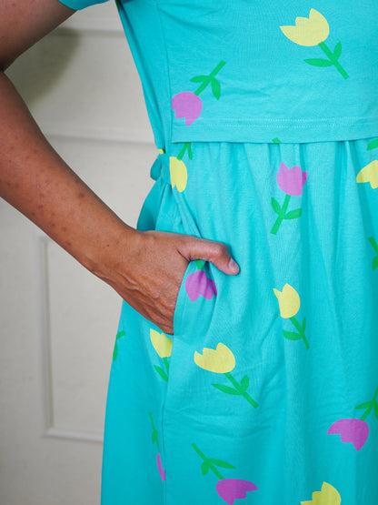 Blue Tulip Full Length