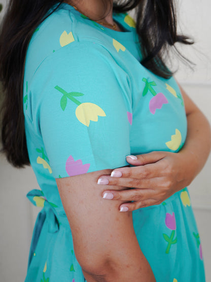 Blue Tulip Full Length