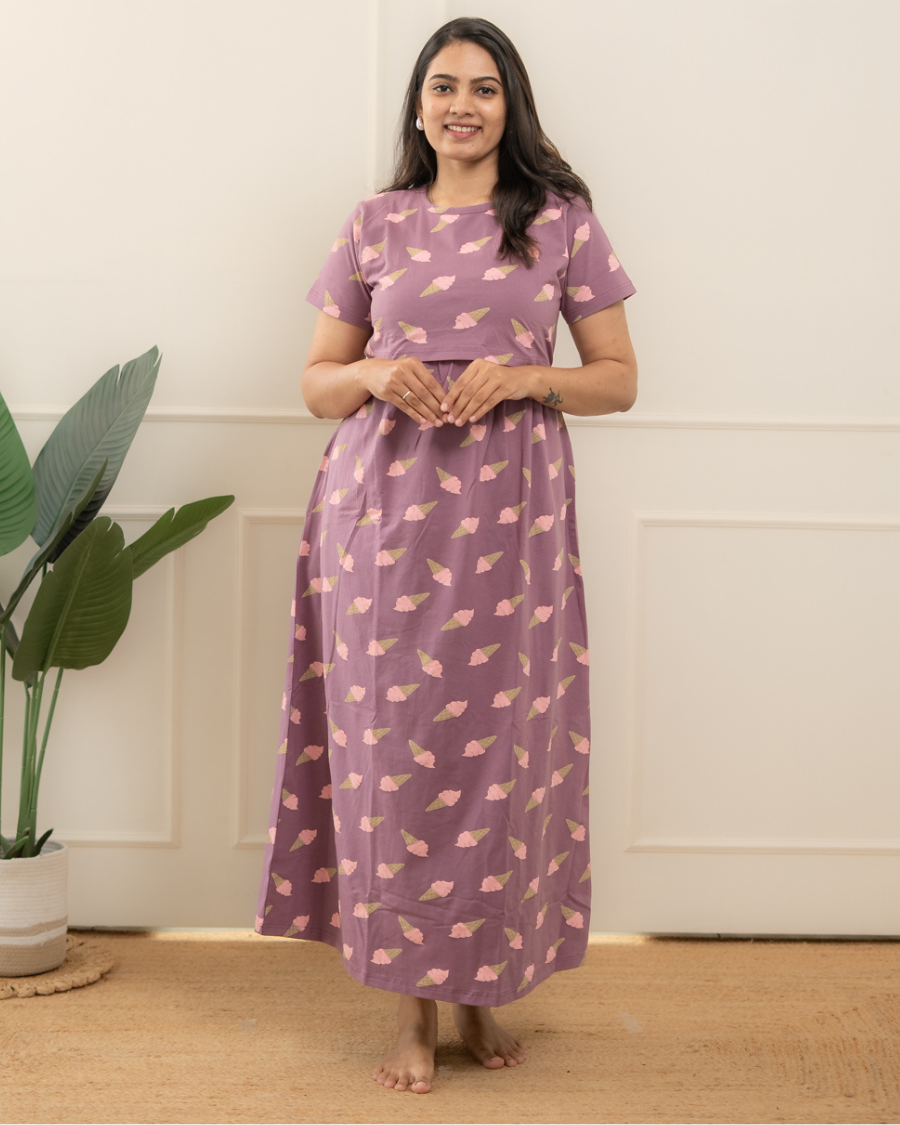 Purple ice-cream Full Length