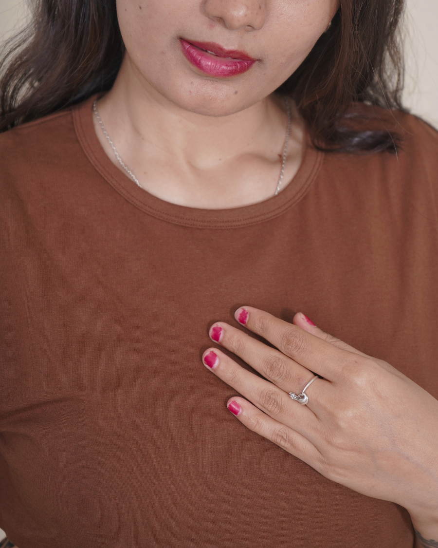 Brown leopard Calf Length