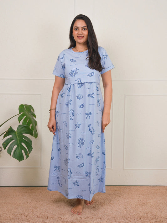 Blue Sea Animal Full Length