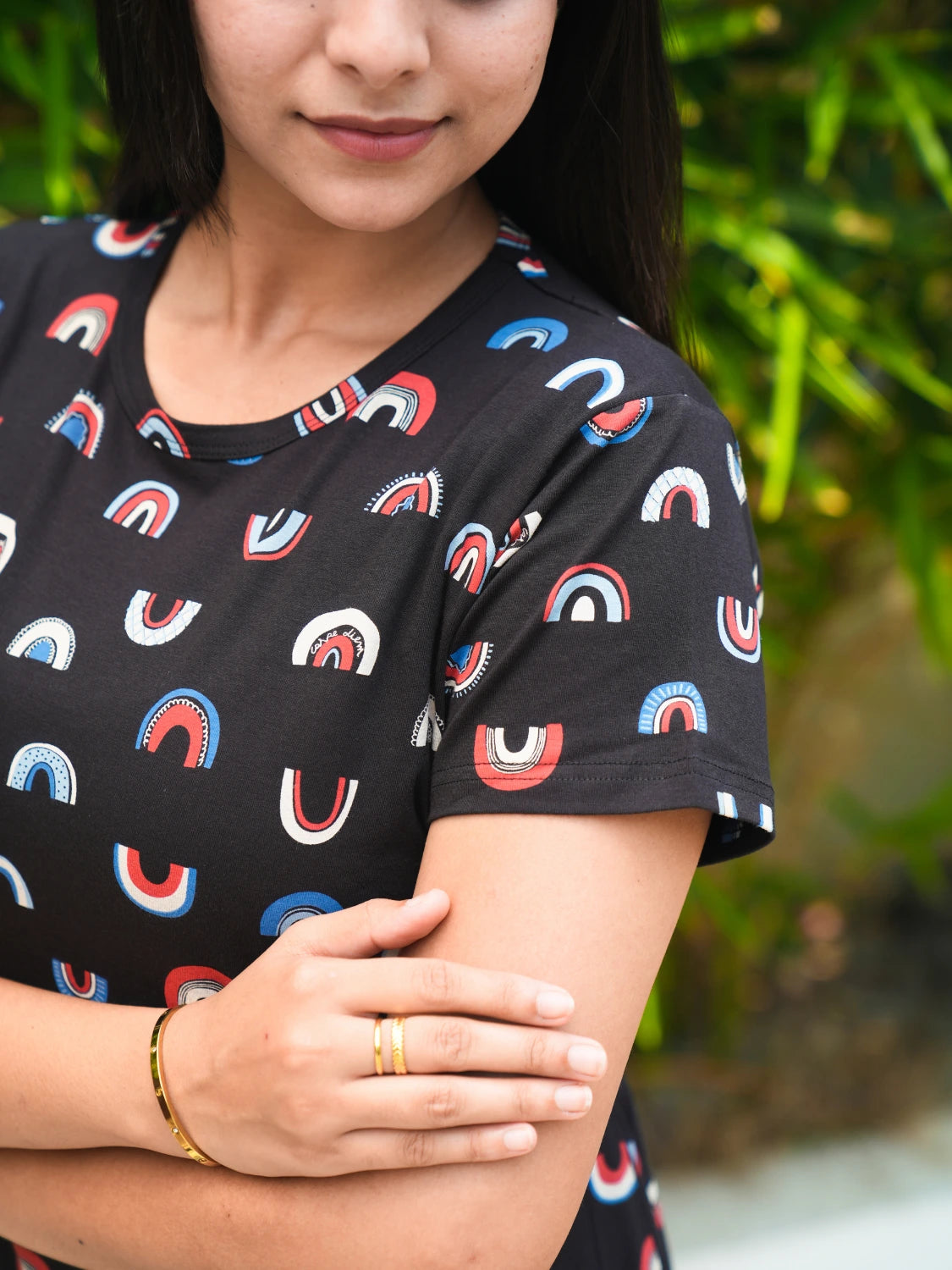 Dark Rainbows Calf Length