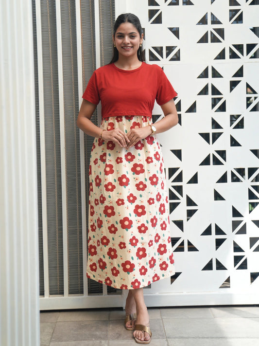 Red Flowers Full Length