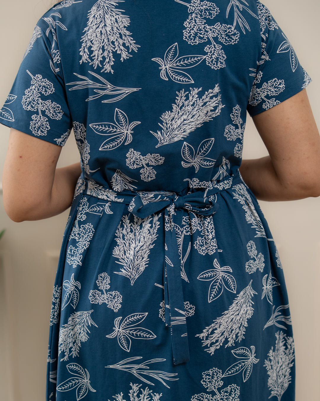 Denim leaves Full Length