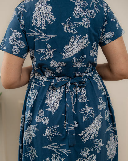 Denim leaves Full Length