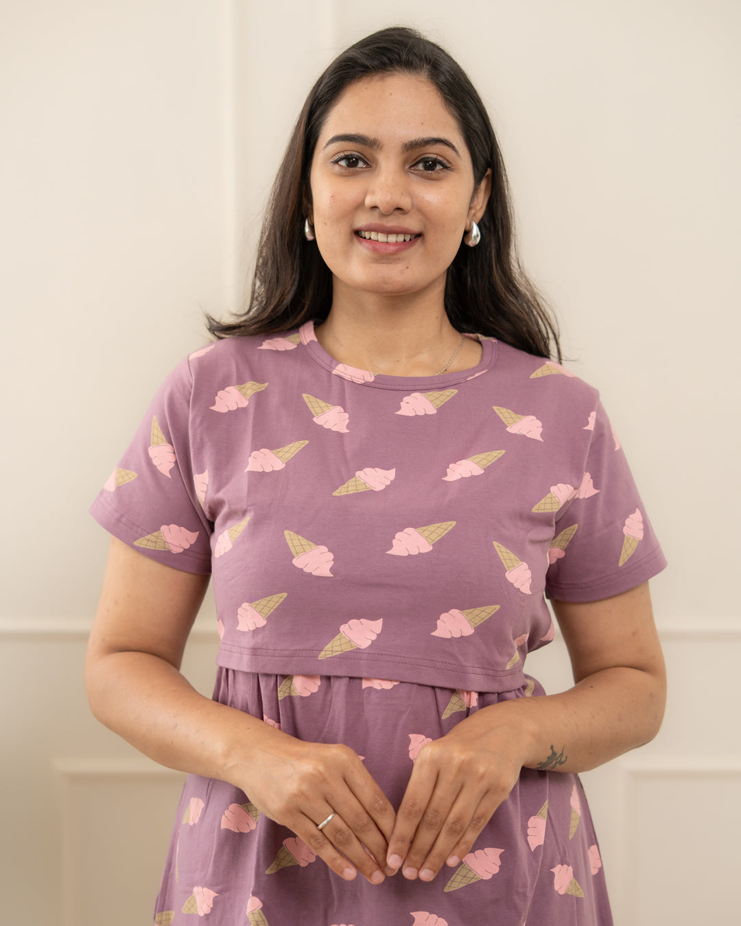 Purple ice-cream Full Length