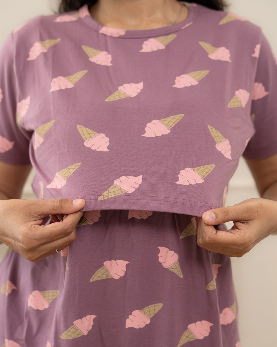 Purple ice-cream Full Length