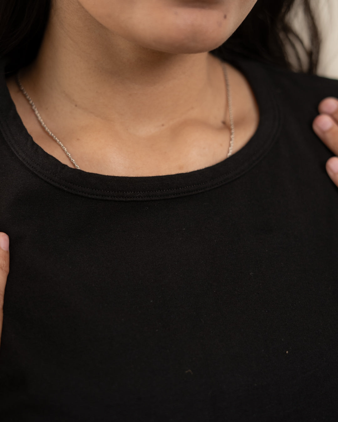 Black and white checked Full Length